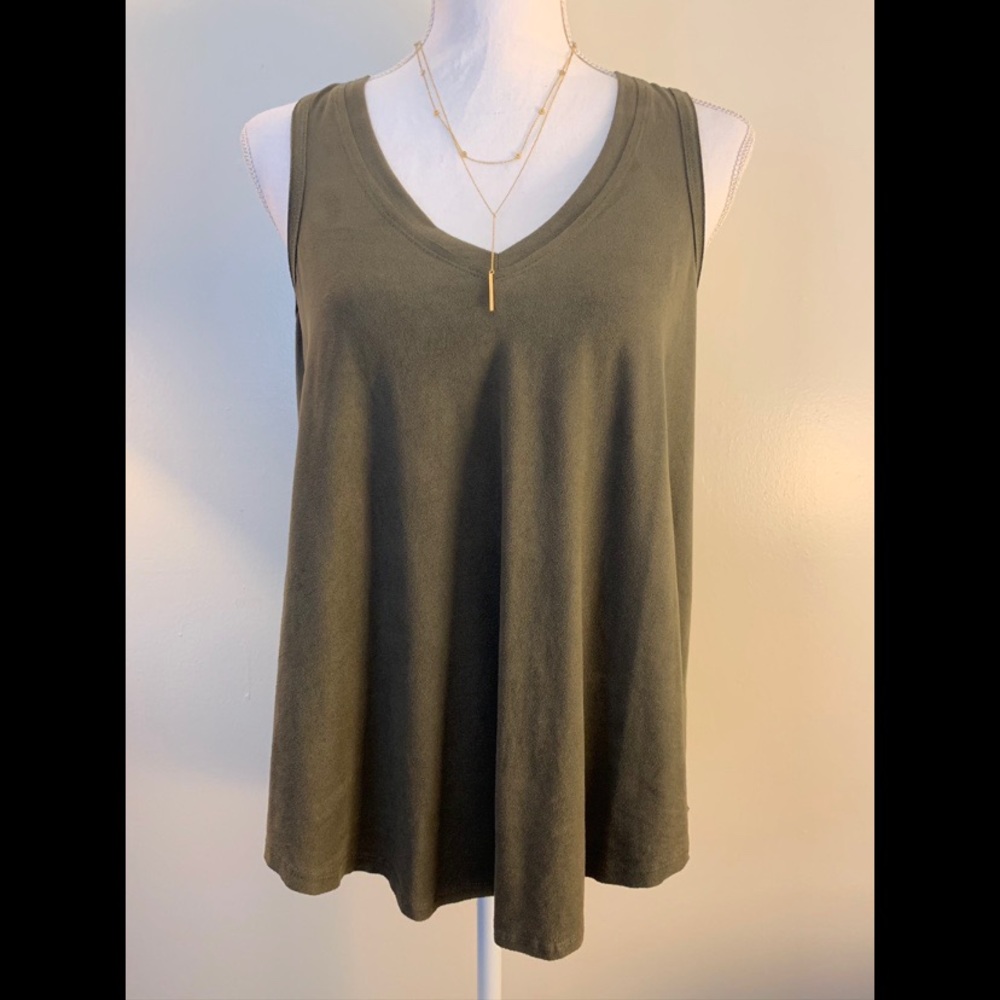 Green Tank Top | L